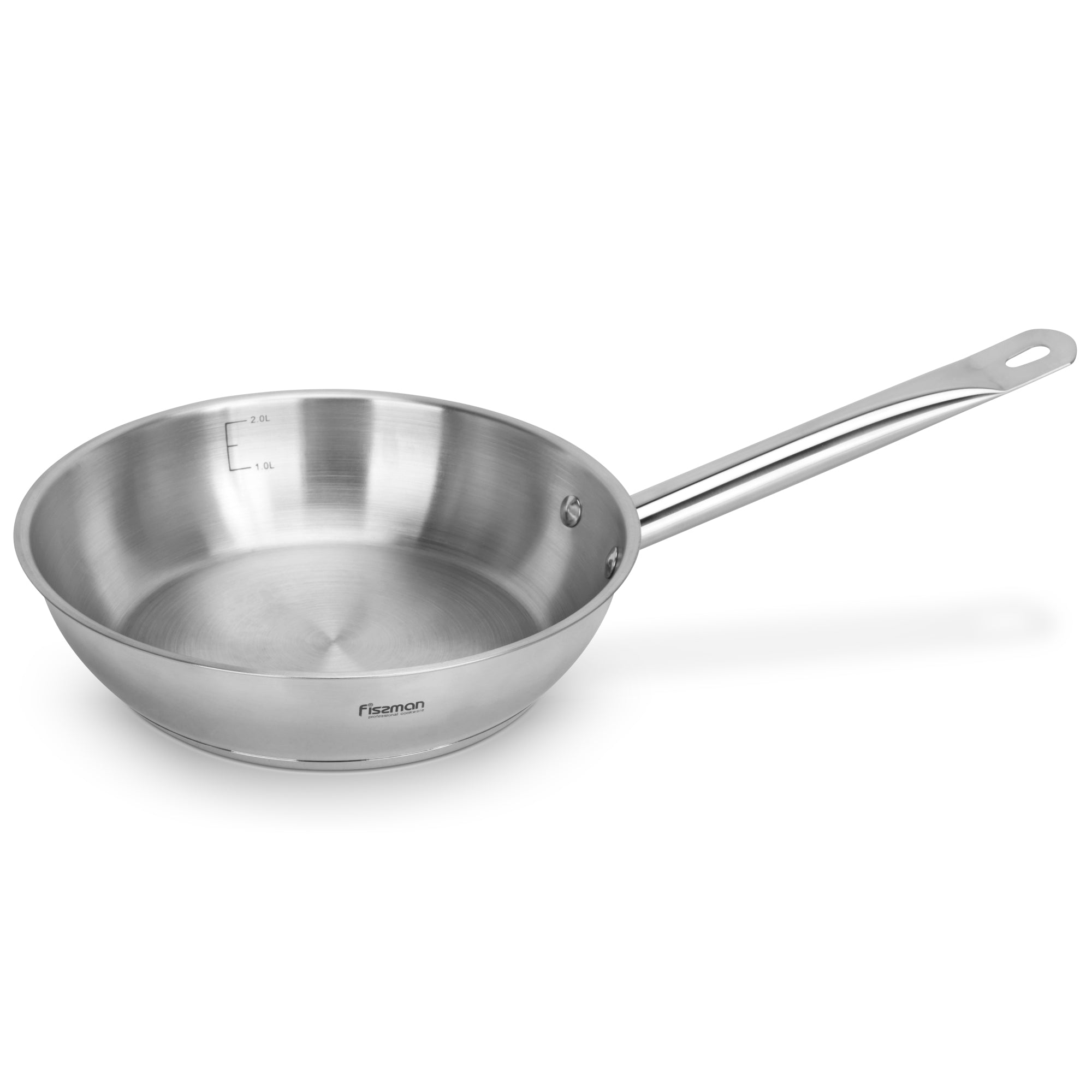 Sartén Professional Acero Inoxidable 24x6 cm Fissman